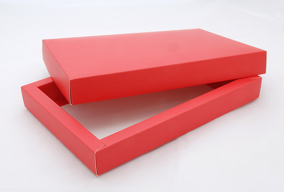 Bonboniérová krabice na 24 kusů pralinek červená